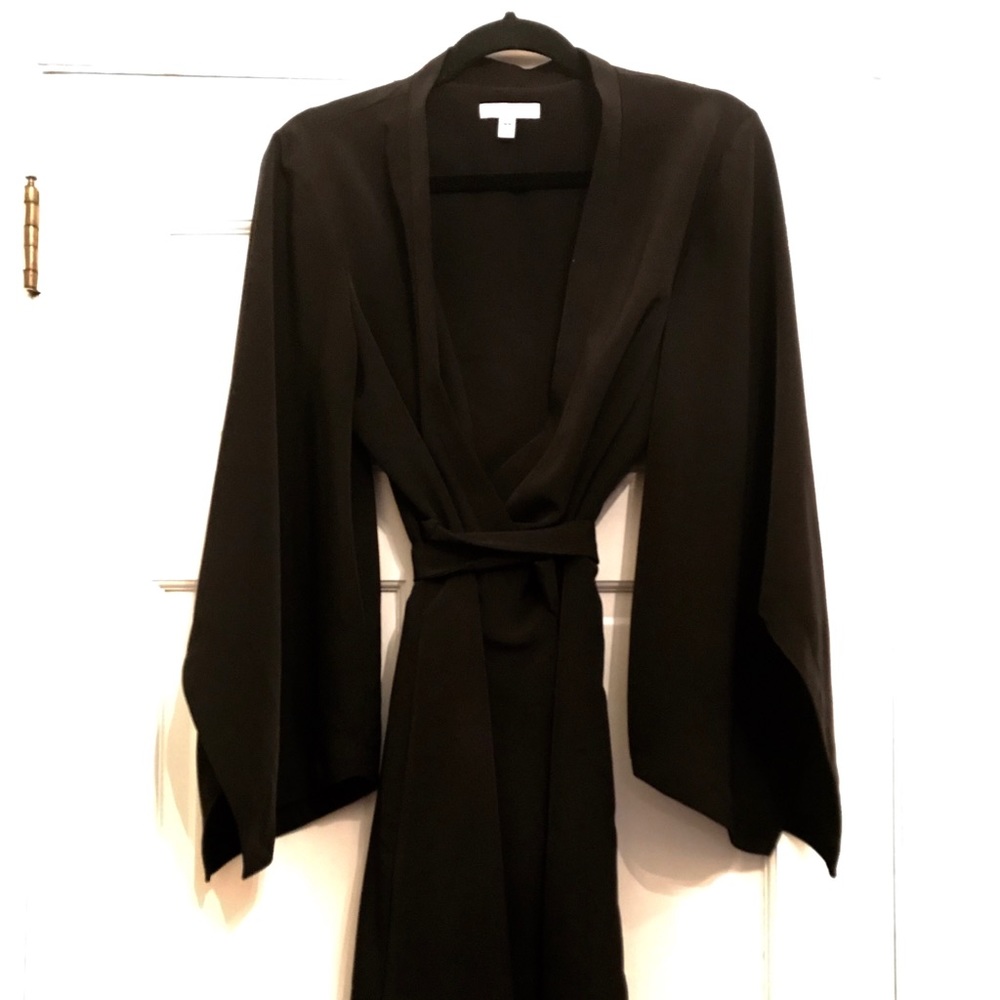 wrap kimono dress